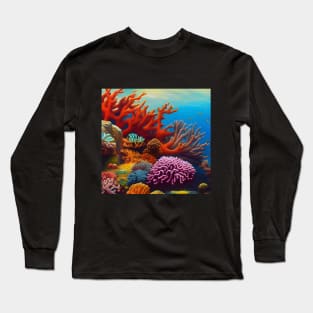 Amazing Coral Reef Long Sleeve T-Shirt